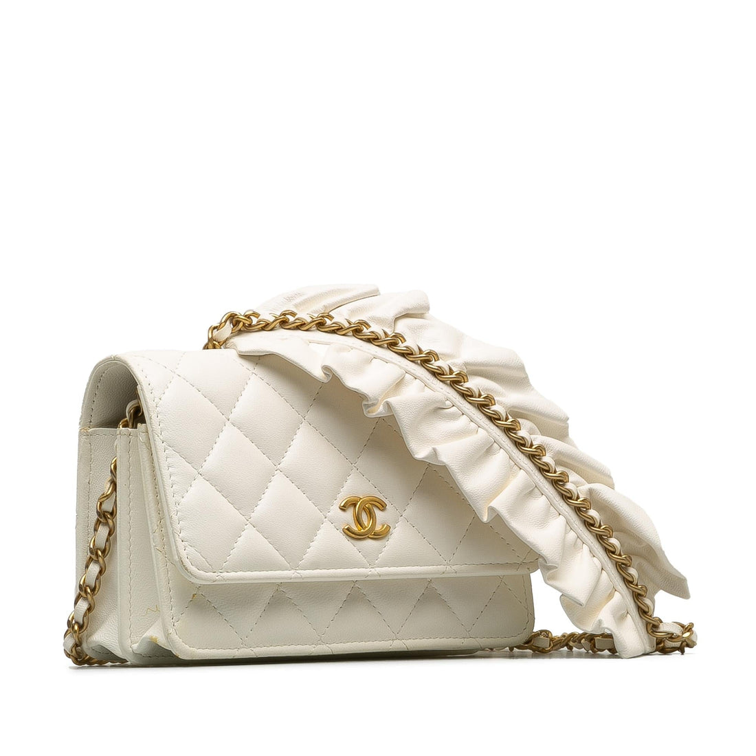 Top Quality Chanel Romance Lambskin Wallet On Chain (SHG-07CjXN)