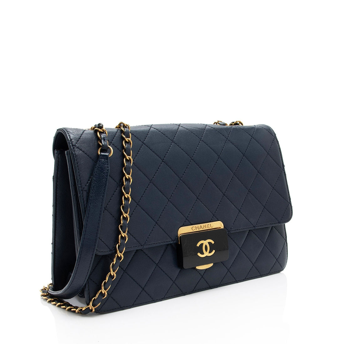 Top Quality Chanel Sheepskin Beauty Lock Medium Flap Bag (SHF-2vXxjF)