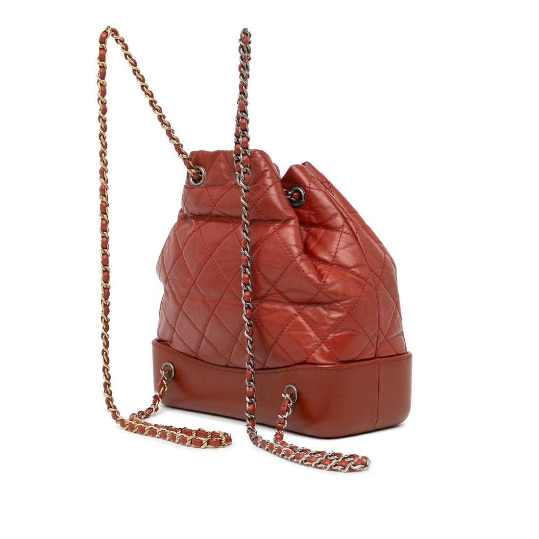 Top Quality Chanel Small Aged Calfskin Gabrielle Backpack (SHG-8ZCvnd)