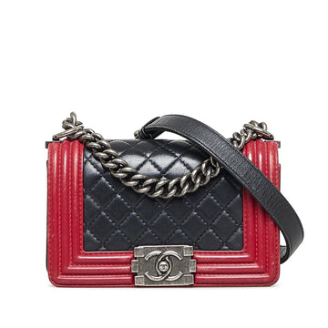 Top Quality Chanel Small Bicolor Boy (SHG-7n5nnL)