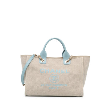 Top Quality Chanel Small Canvas Deauville Satchel (SHG-CZQGuG)