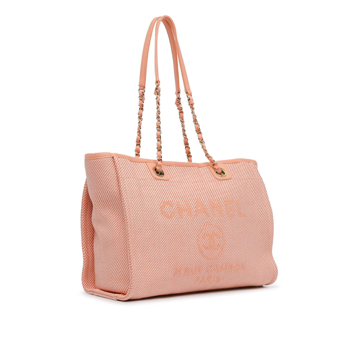 Top Quality Chanel Small Canvas Deauville Tote (SHG-08huJ7)