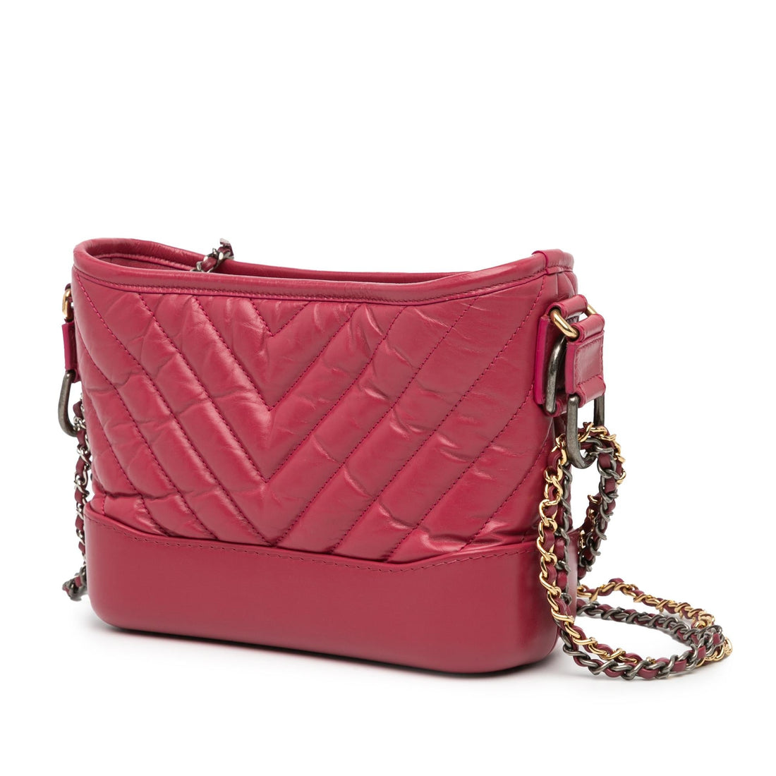 Top Quality Chanel Small Chevron Aged Calfskin Gabrielle Crossbody (SHG-ZWLu0C)