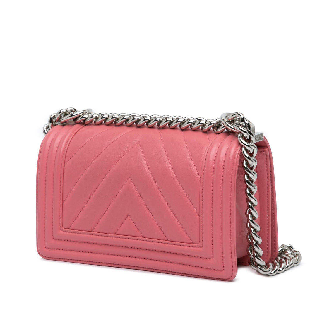 Top Quality Chanel Small Chevron Lambskin Boy Flap (SHG-WxIoH4)