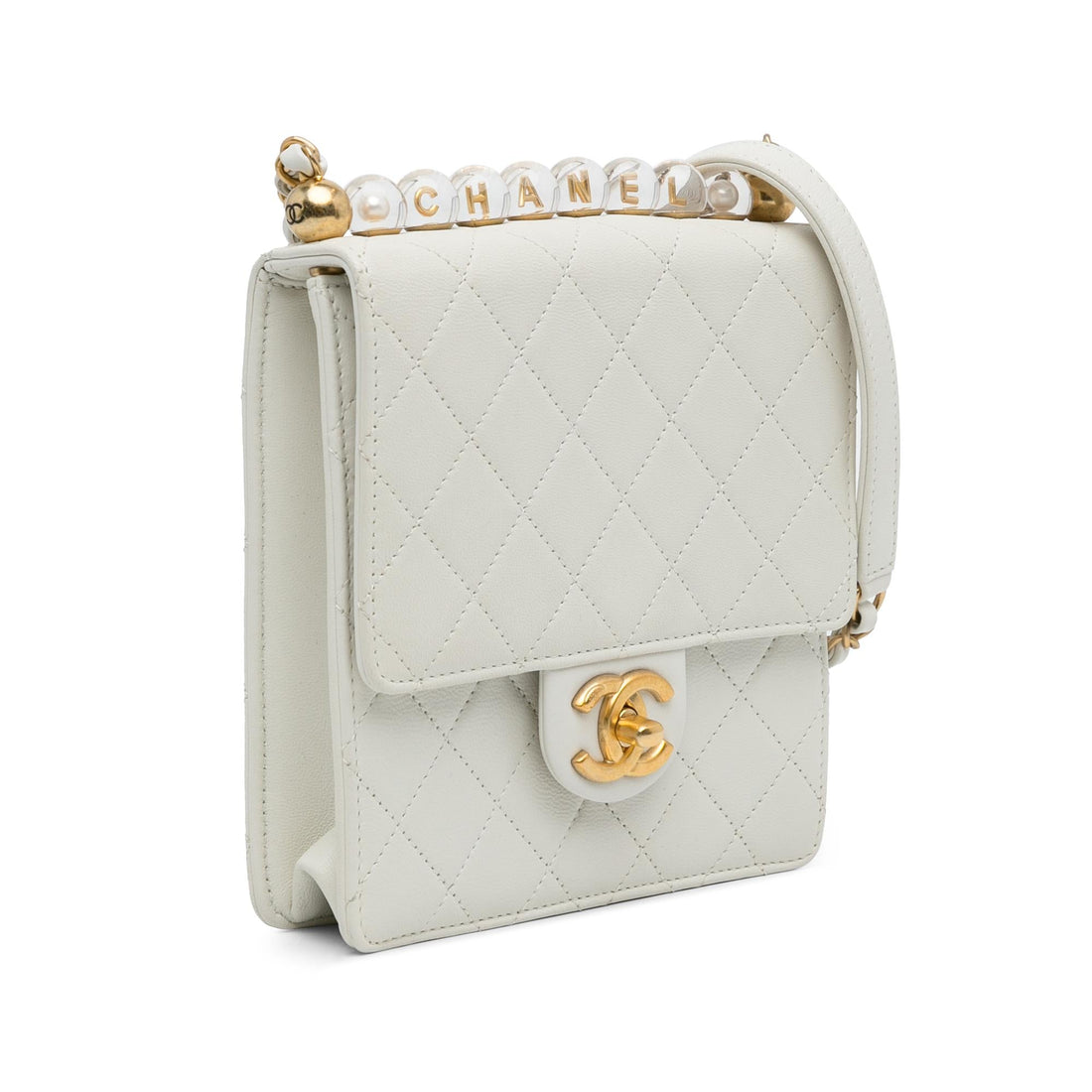 Top Quality Chanel Small Chic Pearls Flap (SHG-qlIc1u)