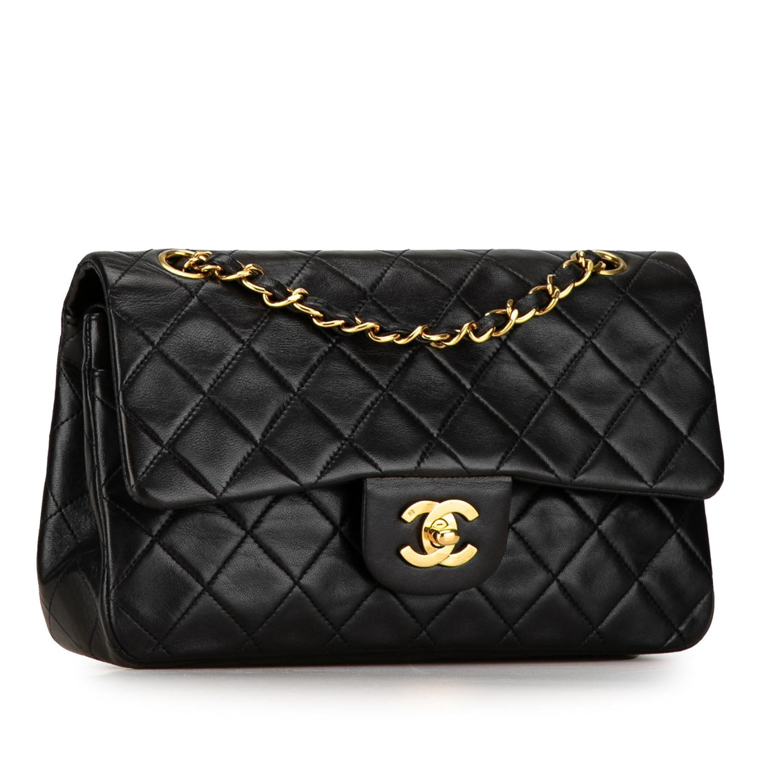 Top Quality Chanel Small Classic Lambskin Double Flap (SHG-FgW8Qu)