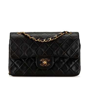 Top Quality Chanel Small Classic Lambskin Double Flap (SHG-PD17B9)
