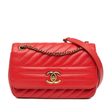 Top Quality Chanel Small Diagonal Quilted Goatskin Flap (SHG-8Yhk81)
