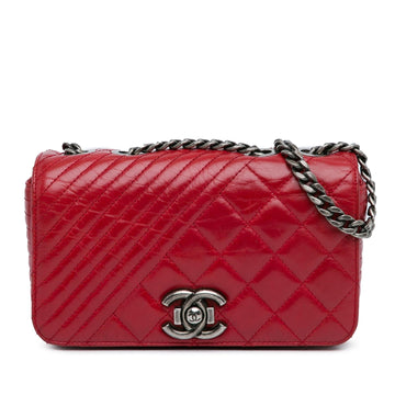 Top Quality Chanel Small Glazed Calfskin Coco Boy Flap (SHG-1nxK54)
