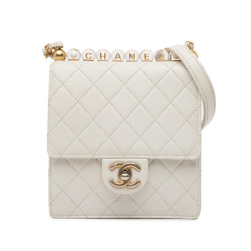 Top Quality Chanel Small Lambskin Chic Pearls Flap (SHG-dGzanu)