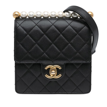 Top Quality Chanel Small Lambskin Chic Pearls Flap (SHG-HraSbZ)