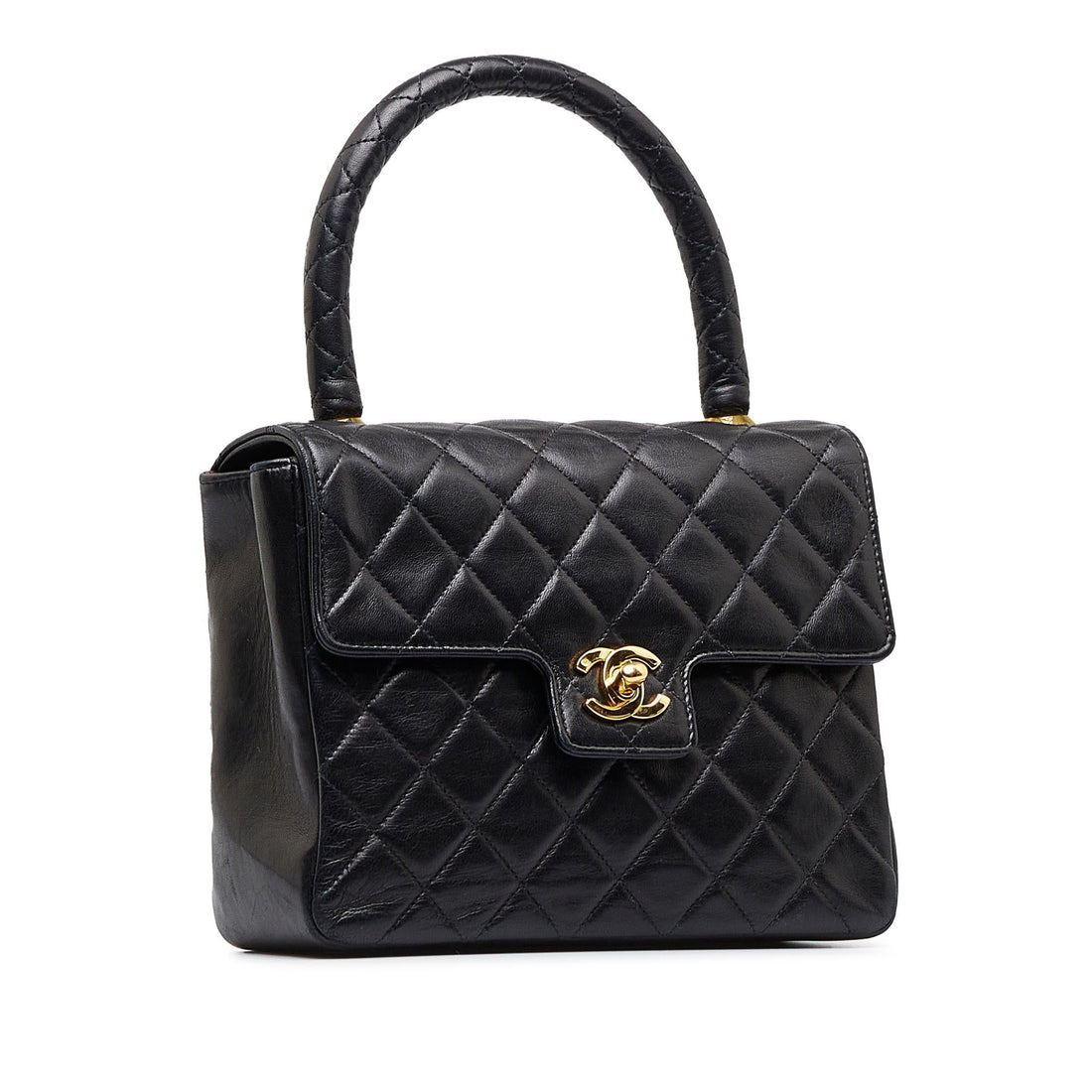 Top Quality Chanel Small Lambskin Kelly Top Handle Bag (SHG-LKG1nz)
