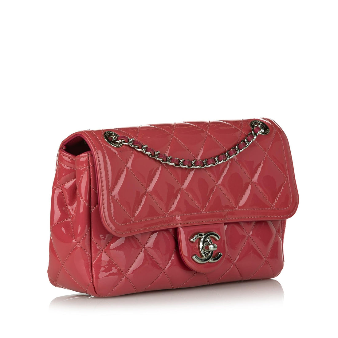 Top Quality Chanel Small Patent Coco Shine Flap (SHG-zDul4Z)