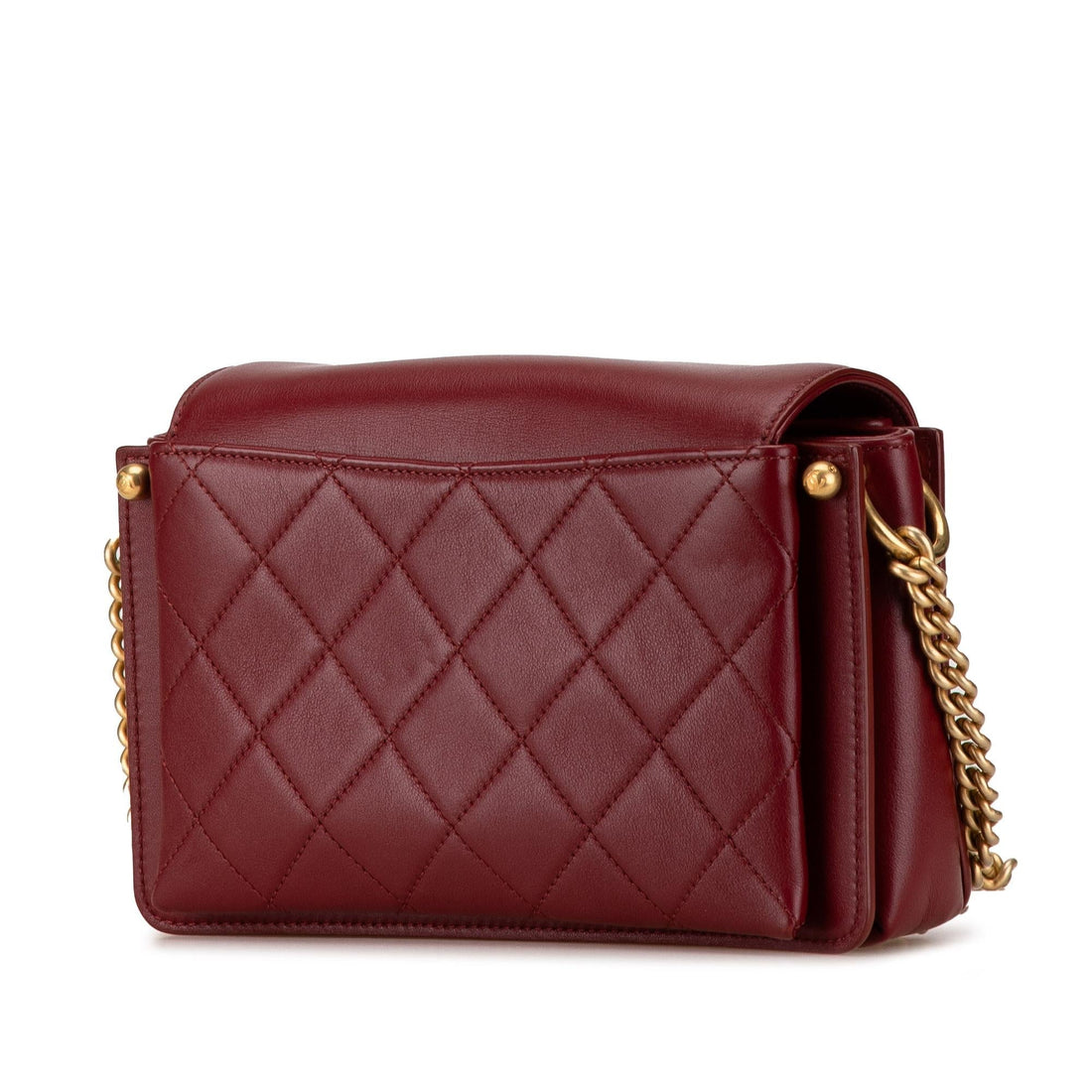 Top Quality Chanel Small Quilted Calfskin CC Envelope Flap (SHG-xMFOWi)