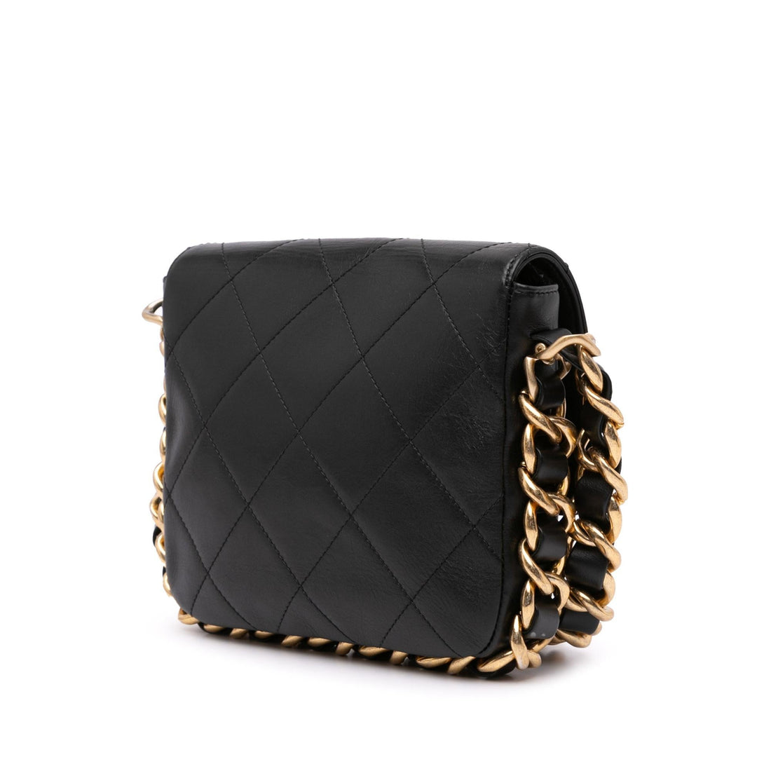Top Quality Chanel Small Quilted Calfskin Framing Chain Flap (SHG-KEPT2j)