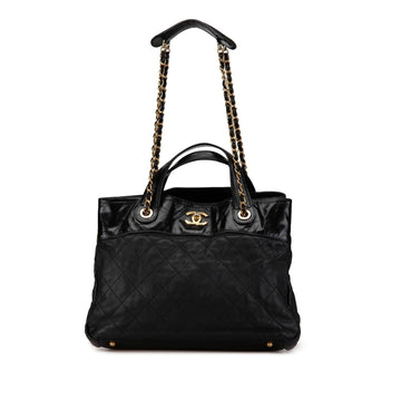 Top Quality Chanel Small Quilted Calfskin In The Mix Satchel (SHG-Mf2tgw)