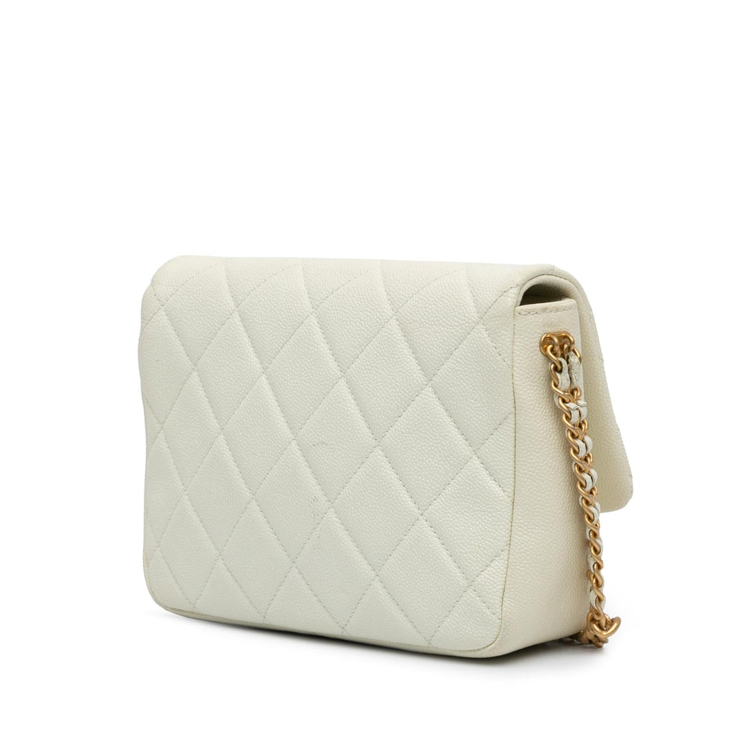 Top Quality Chanel Small Quilted Caviar Chain Melody Flap (SHG-NPPNU4)
