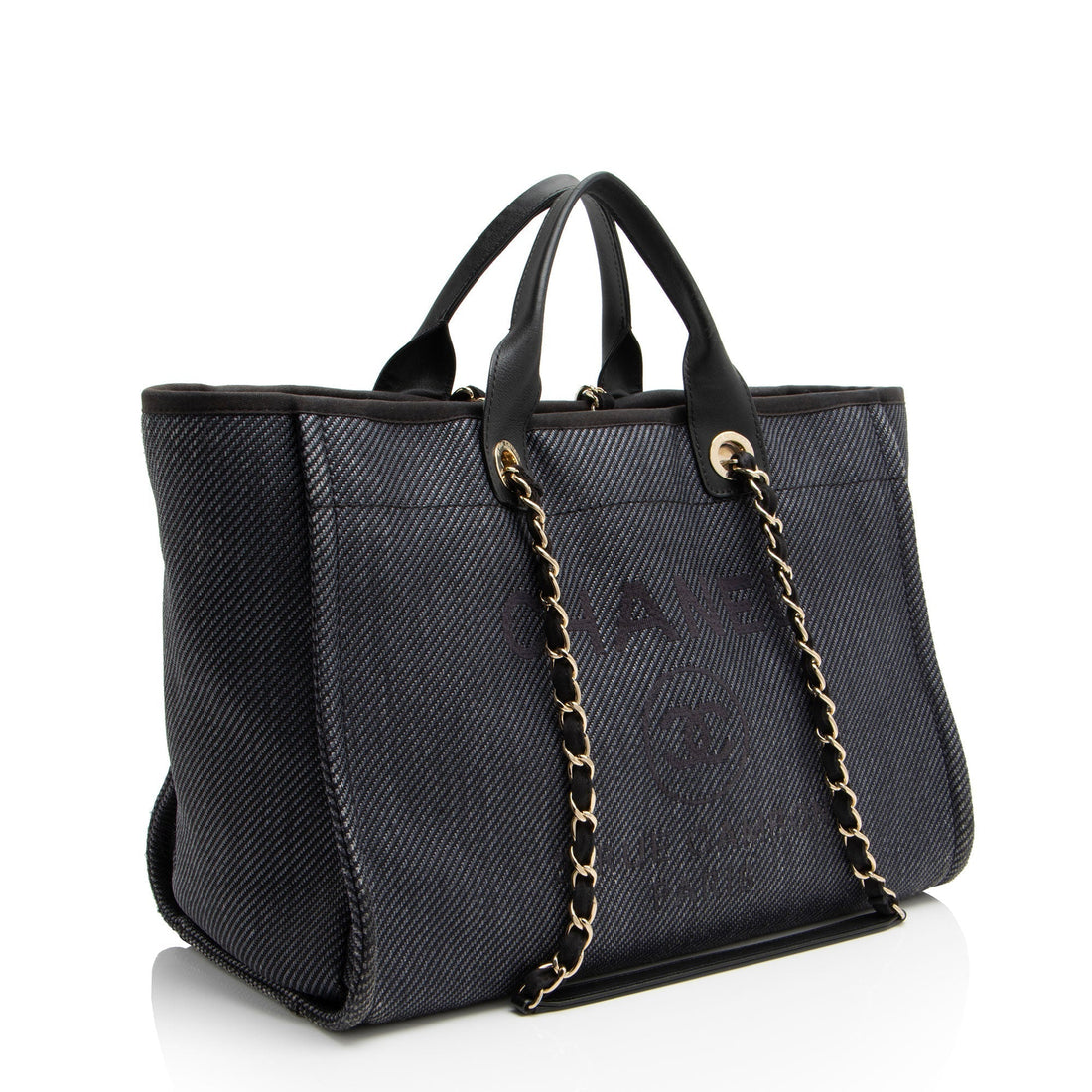Top Quality Chanel Woven Straw Deauville Medium Tote (SHF-T0ZZuv)