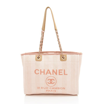 Top Quality Chanel Woven Straw Deauville Small Tote (SHF-vwuyHk)