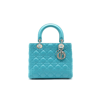 Top quality Dior Medium Lady Top quality Dior Tote Lake Blue