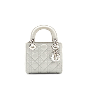 Top quality Dior Light Grey Mini Lady Top quality Dior Tote