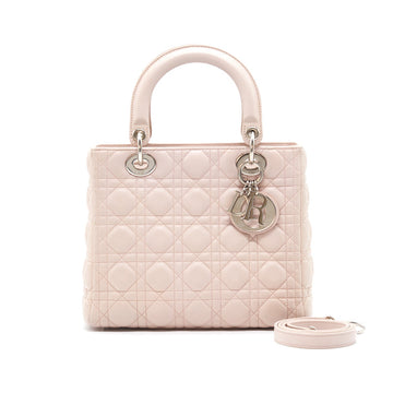 Top quality Dior Lady Top quality Dior Medium Bag Pink