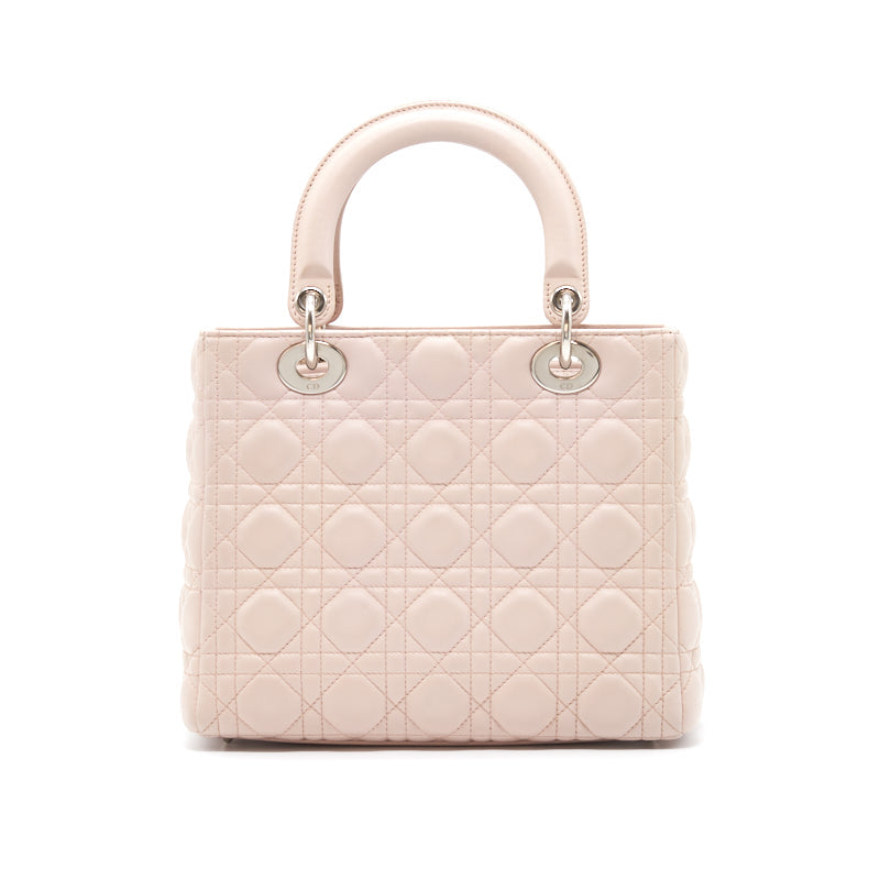 Top quality Dior Lady Top quality Dior Medium Bag Pink