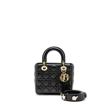 Top quality Dior My ABC Small Lady Top quality Dior Lambskin Black