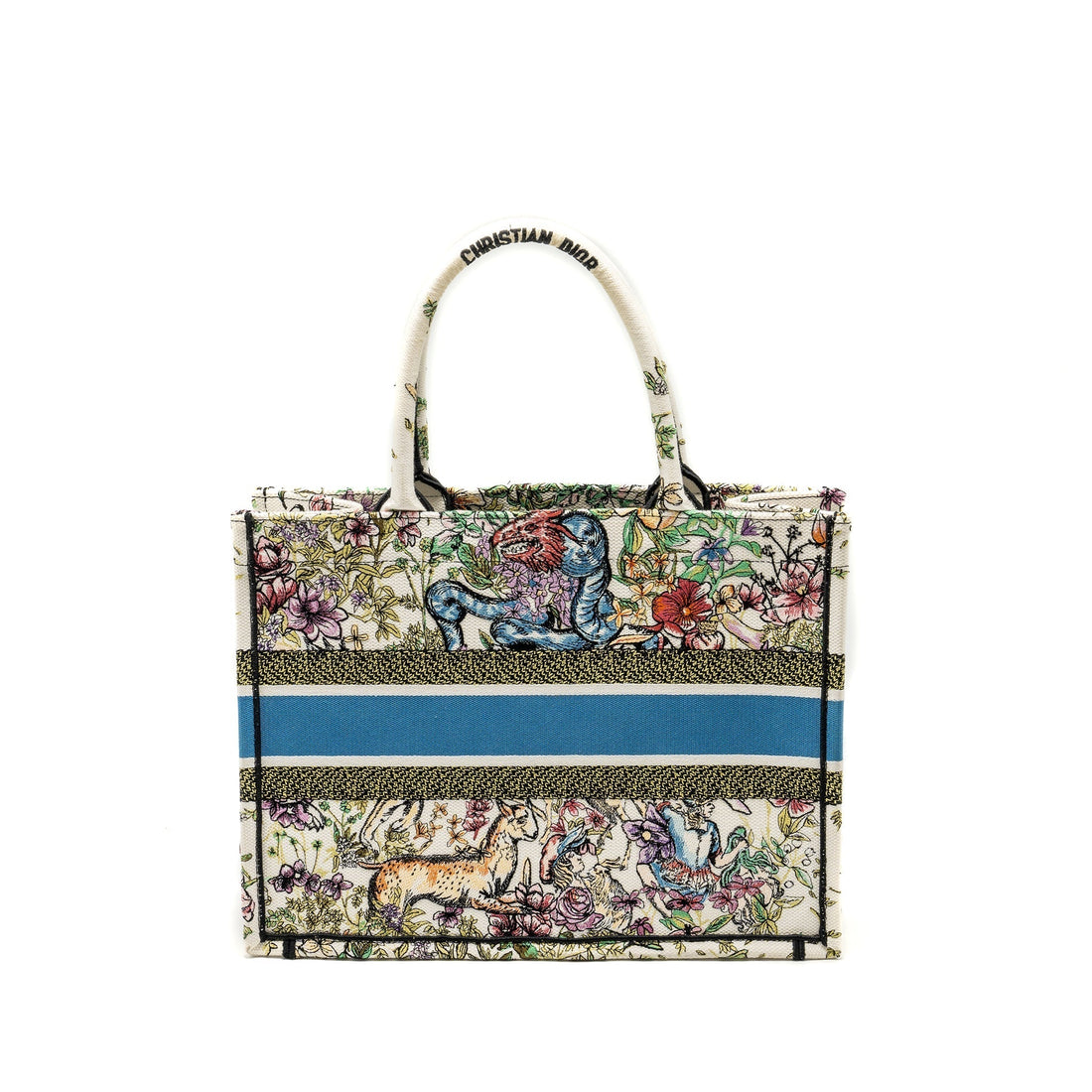 Top quality Dior Medium book tote limited canvas multicolour