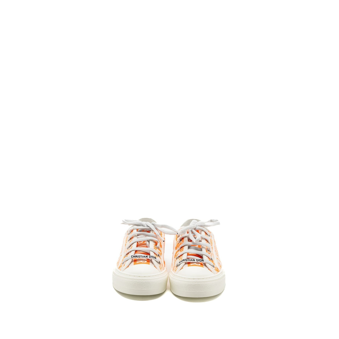 Top quality Dior size 36.5 Walk N Top quality Dior Sneaker White/Orange