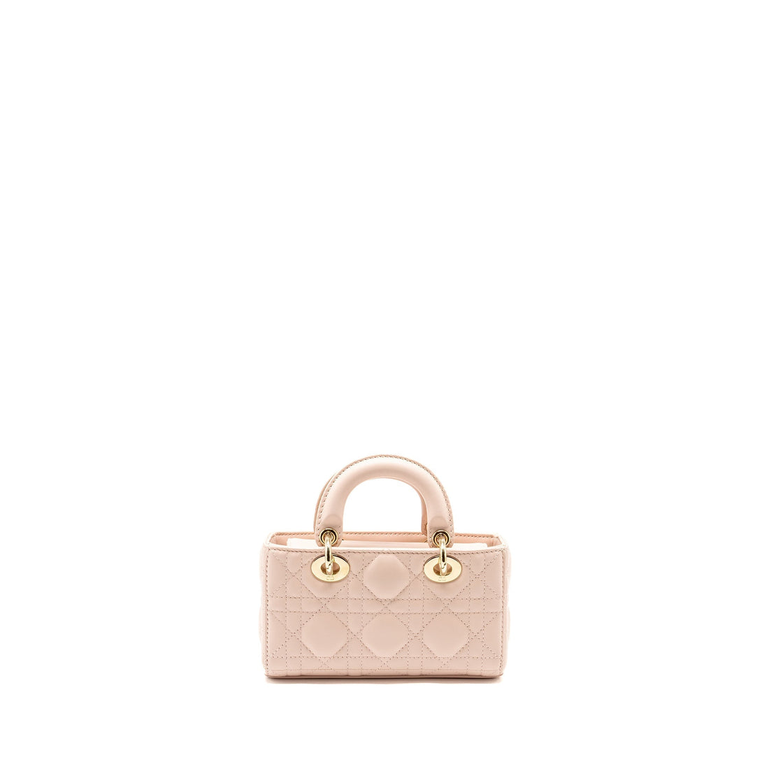 Top quality Dior Lady D-Joy Micro Bag Lambskin Powder Pink