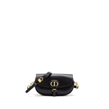 Top quality Dior Bobby east-west bag box calfskin black