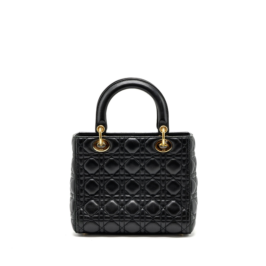 Top quality Dior Medium Lady Top quality Dior Lambskin Black