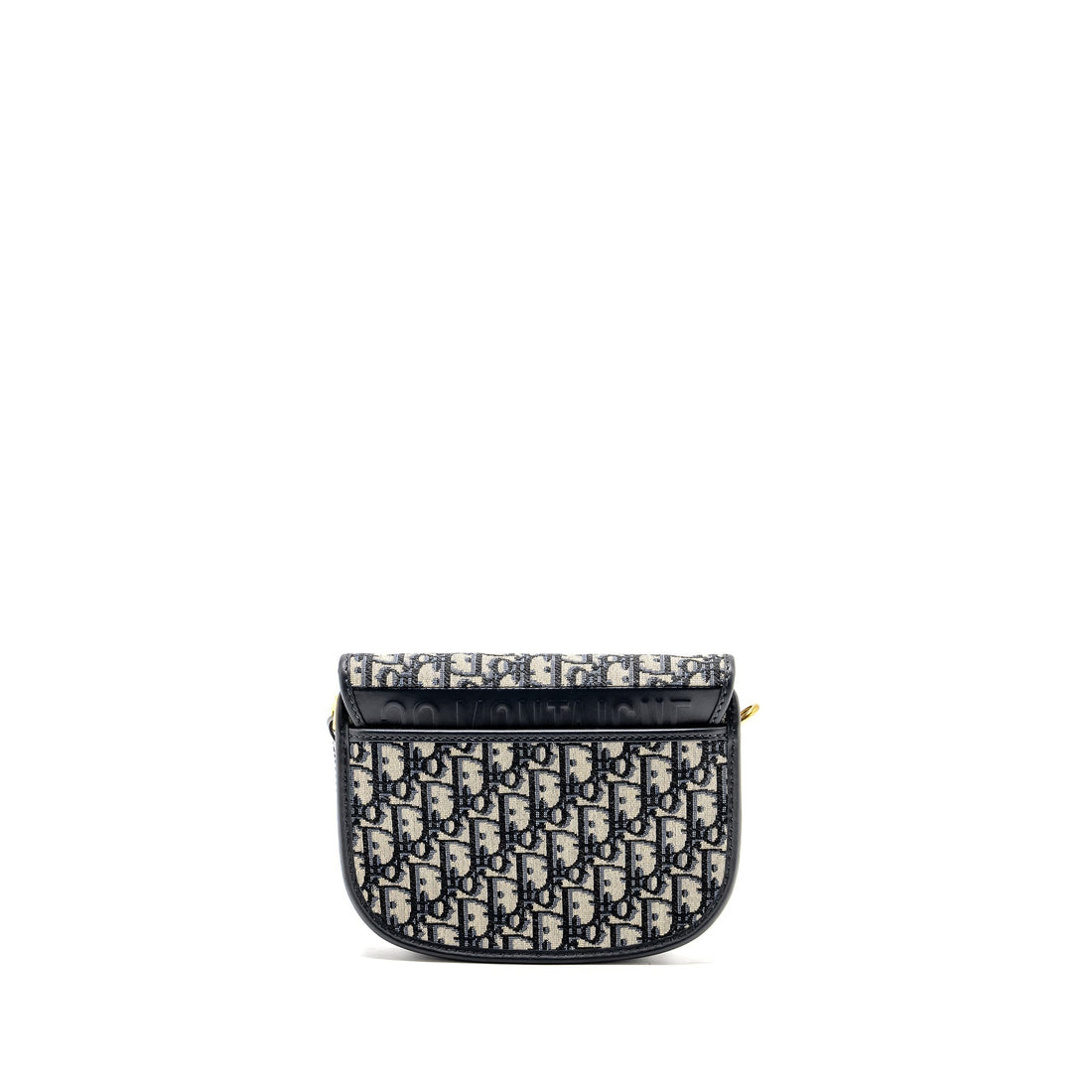 Top quality Dior Medium Bobby Bag Blue Top quality Dior Oblique Jacquard