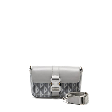 Top quality Dior Hit the Road bag with Strap Top quality Dior cd diamond canvas grey multicolour hardware