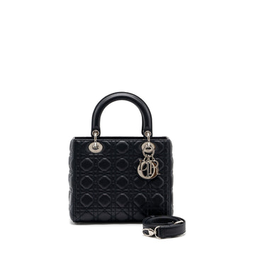 Top quality Dior medium lady Top quality Dior lambskin black