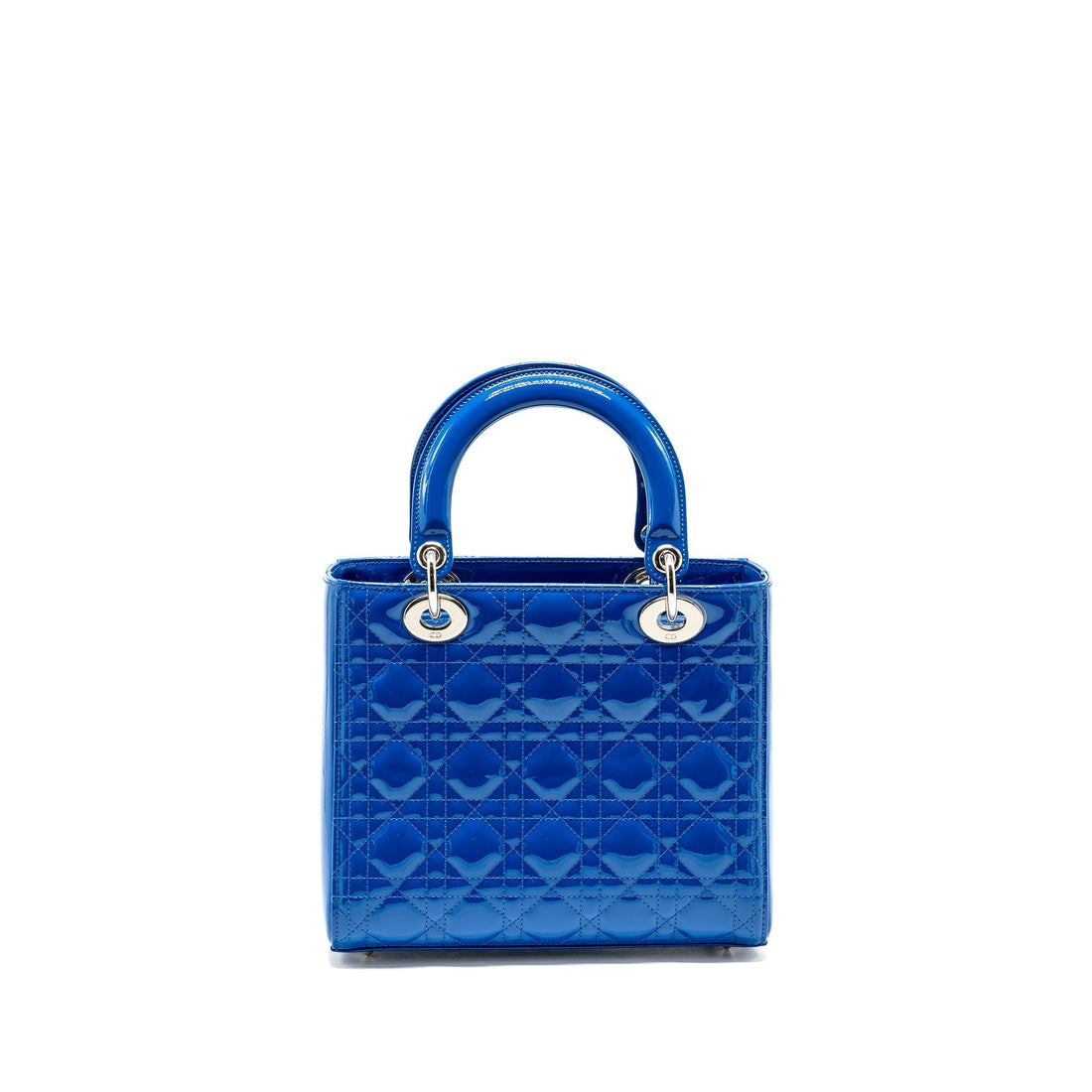 Top quality Dior Medium Lady Top quality Dior Patent Blue