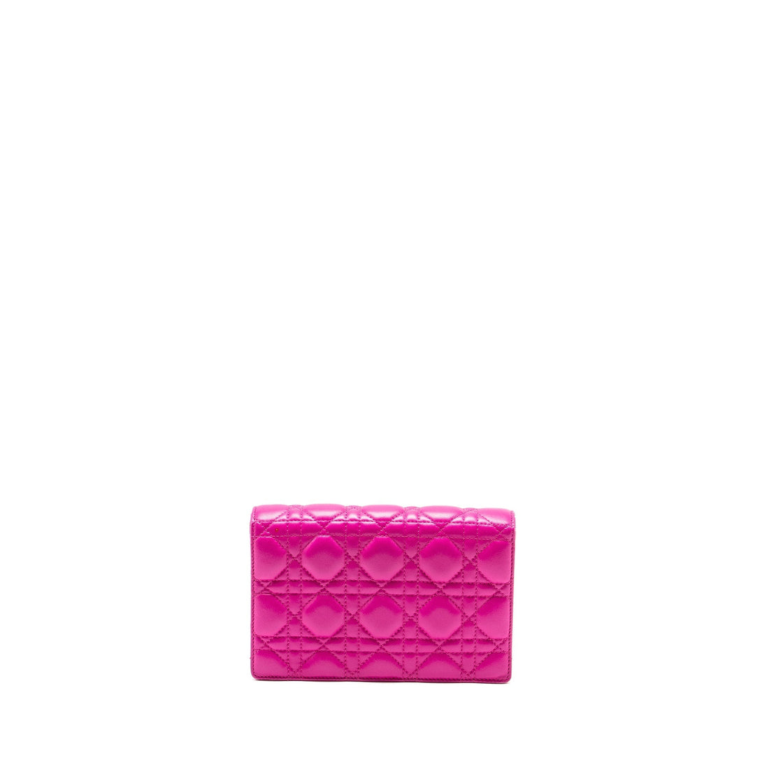 Top quality Dior Top quality Dioraddict Wallet On Chain Lambskin Pink