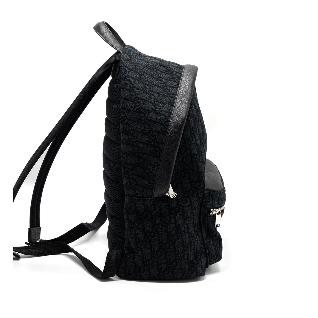 Top quality Dior Rider Backpack Black Top quality Dior Oblique Jacquard
