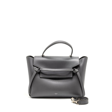 Celine Micro Belt Bag calfskin grey SHW