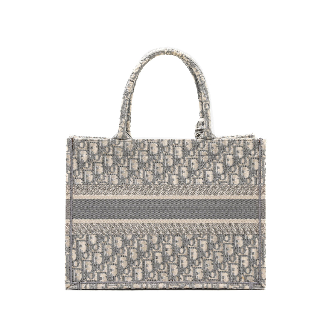 Top quality Dior Meidum Book Tote Top quality Dior Oblique Embroidery Canvas Ecru/Grey