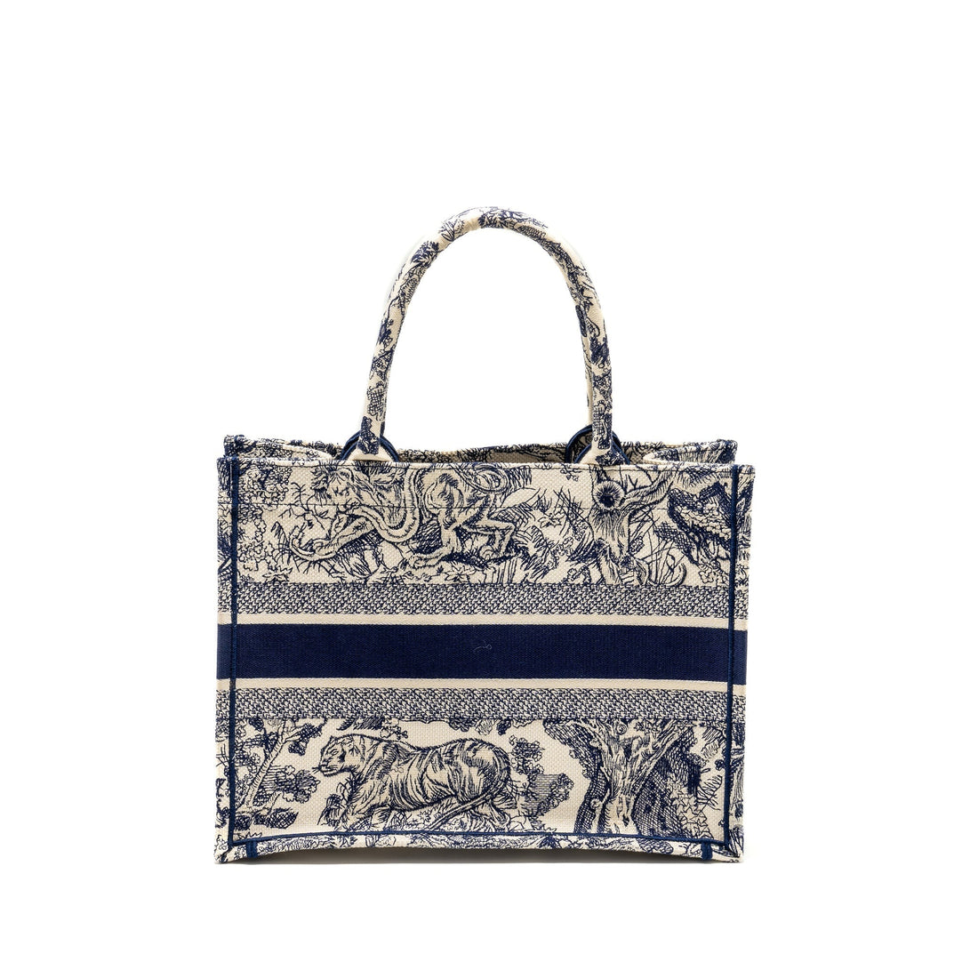 Top quality Dior Medium Book tote Toile de Jouy Embroidery