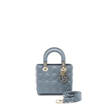 Top quality Dior My ABC Small Lady Top quality Dior Lambskin Light Blue