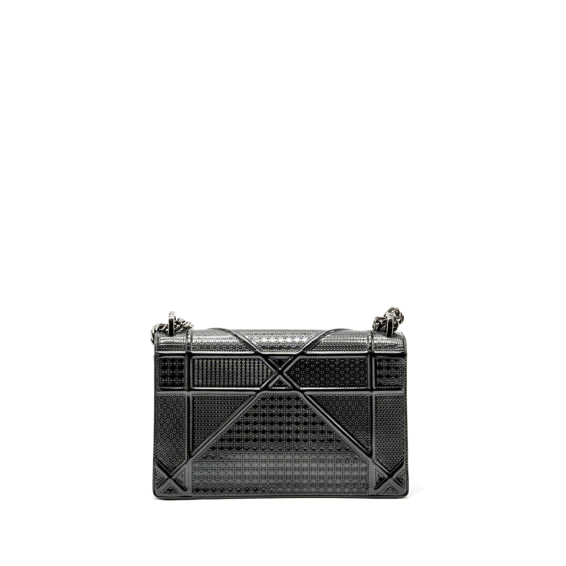 Top quality Dior medium Top quality Diorama calfskin metallic silver
