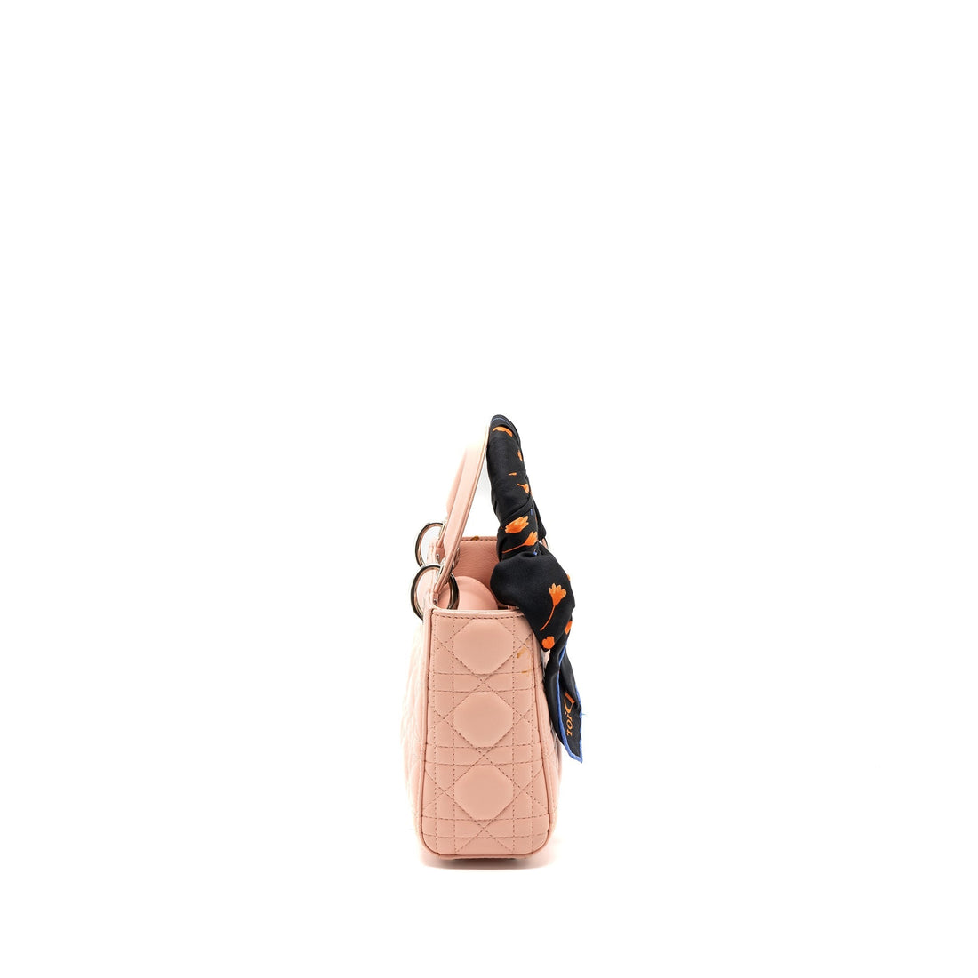Top quality Dior mini lady Top quality Dior lambskin light pink