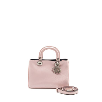 Top quality Dior Mini Top quality Diorissimo Bag Calfskin Pink