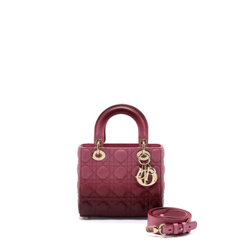 Top quality Dior My ABC Top quality Dior Small Lady Top quality Dior Cannage Lambskin Pink Gradient