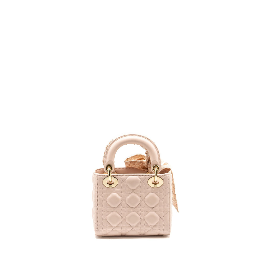 Top quality Dior Mini Lady Top quality Dior Lambskin Powder Pink