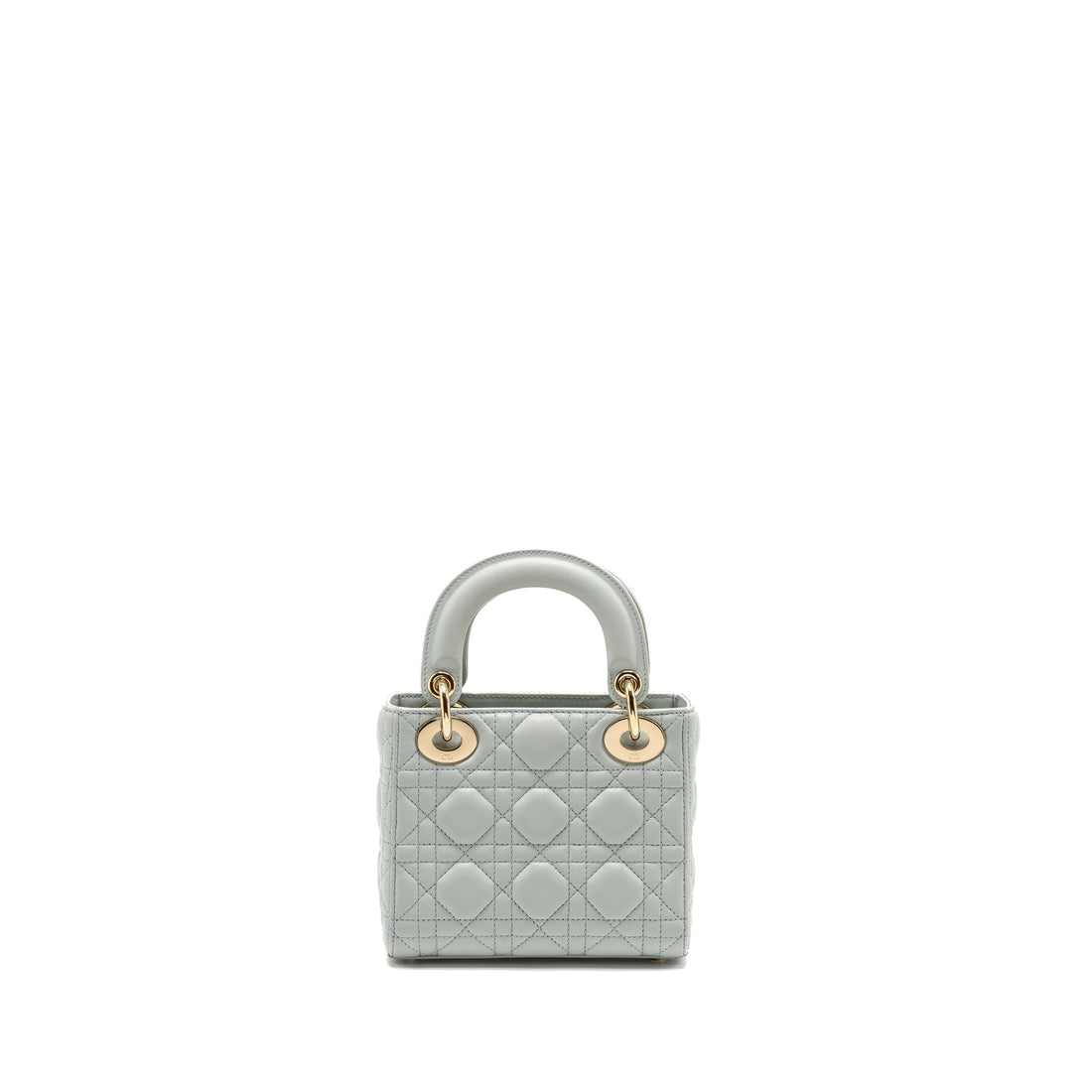 Top quality Dior Mini Lady Top quality Dior Lambskin Light Blue