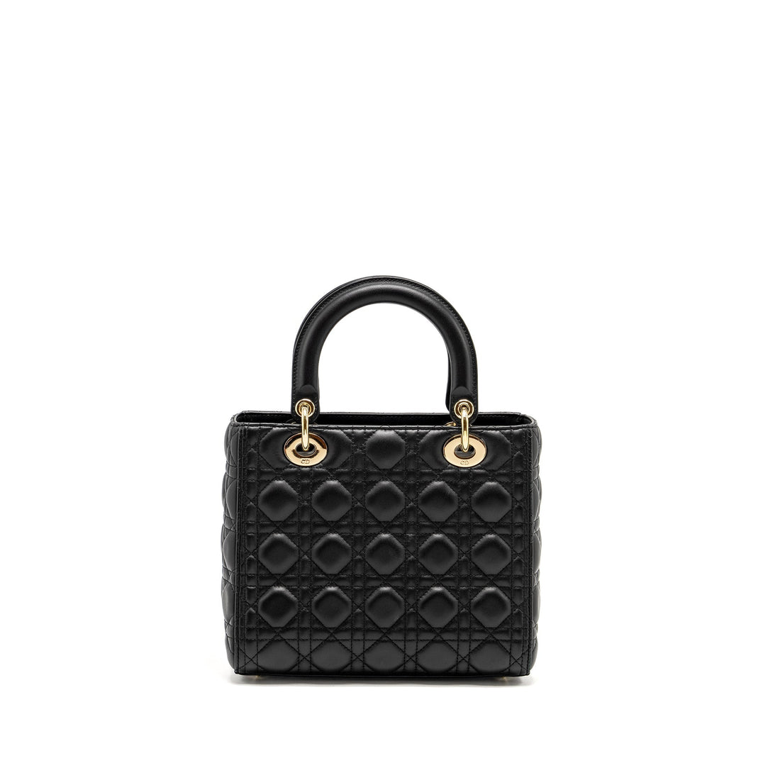 Top quality Dior Medium Lady Top quality Dior Lambskin Black